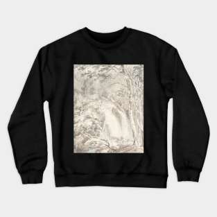 A Waterfall, 1795-96 Crewneck Sweatshirt